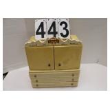 Jewelry Box w/ Costume Jewelry Includes Necklace