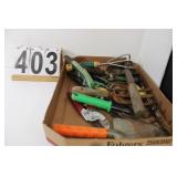 Flat W/ Hand Gardening Tools