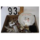 Flat Of Costume Jewelry Includes Holland MI Tray