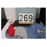 Cloth Storage Box W/ Clothes XL Shirts - Purses -