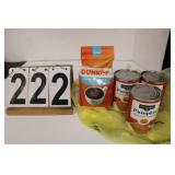 3 Cans Clover Valley Pumpkin EXP 12/2025