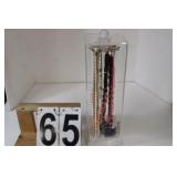 Necklace Display Case W/ Necklaces