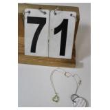 Heart Necklace 925 Sterling Silver 18"