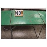 VTG Metal  Tri-Fold Table