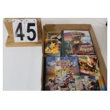 Flat W/ Poke Mon Card Books
