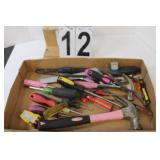 Flat W/ Screwdrivers - Hammers - Pliers