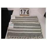 Pair of Scatter Rugs 20" X 30" (New)