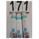3 Rolls Disney Frozen Removable Vinyl