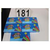 5 Boxes Jolly Rancher Freezer Pops EXP 9/2025
