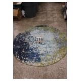 Round Area Rug 72"