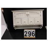 Bathroom Towel Holder w/ 4 Drawers