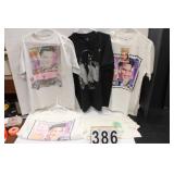 5 Elvis Shirts Size X-Large