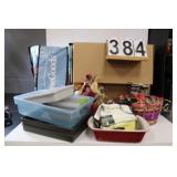 Box W/ Holiday Decor - Drawer Dividers-