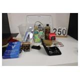 Small Clear Tote W/ Nail Clipper Set - Jewelry -