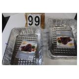 5 Aluminum Disposable Pans (New)