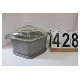 Gaurdian Ware Pot W/ Lid Small Chip In Lid