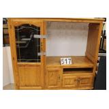 Entertainment  60" T X 62" W X 22.5"