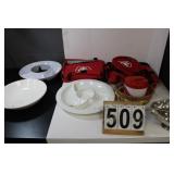 2 - 9" X 13" Hot Carriers - Divided Dish - Large-