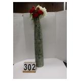 Vase w/ Artificial Flowers 31.5T