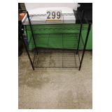 3 Tier Metal Shelf 37"T X 36"W X 18"D