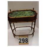 Glass Top Table 24"T