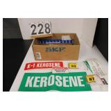 Box of Sticker for Kerosene & Octane Rating