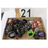 Flat Of Fishing Reels And Parts
