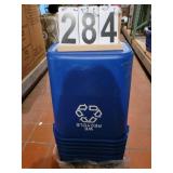 Stack of Recycle Cans