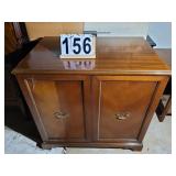 ? Old Stereo Cabinet 33.5 X 35 X 23