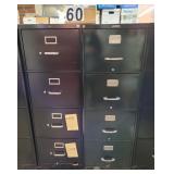 2 ~ 4 Drawer File Cabinets black)