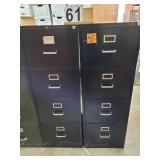 2 ~ 4 Drawer File Cabinets Black)