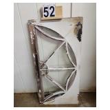 Old Decorative Window 23.5 X 48