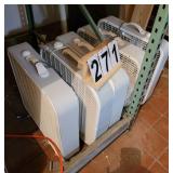Group of 5 Box Fans