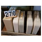 Group of 5 Box Fans