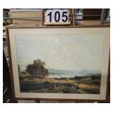 Der Starnberger Von Pocking Framed 30 X 39 ~ Boats