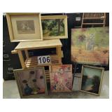 Group Of 6 Wall Art 1 Has Horse ~ Encouragement ~