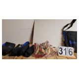 4 Standard Mutual Travel Bags w/Umbrellas ~