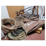 Garden Hoses ~ 2 Basement Jacks ~ ? Concrete