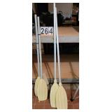 2 Pair of Aluminum Oars