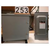 2 Square D Boxes ~ 1 Is a Disconnect