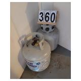 2 Full 20# Propane Tanks