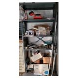 Metal Shelf and Contents ~ Shelf Brackets ~