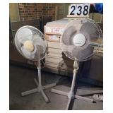 2 Windmere Pedestal Fans