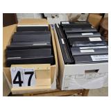 2 Boxes of 3 Ring Binders