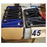 2 Boxes of 3 Ring Binders