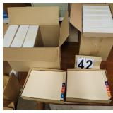 2 Cases Numbered File Folders (10 Boxes)