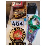 Box w/Porsche Car ~ Insurance Signs ~ Letter