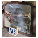 Beveled Glass Mirror 27 X 33