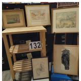 Sail Boats Ada C Smith 12 X 15.5 Frame ~ Vintage