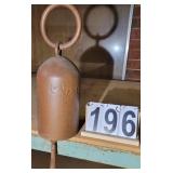 Large Hanging Garden Bell by Tom Torren